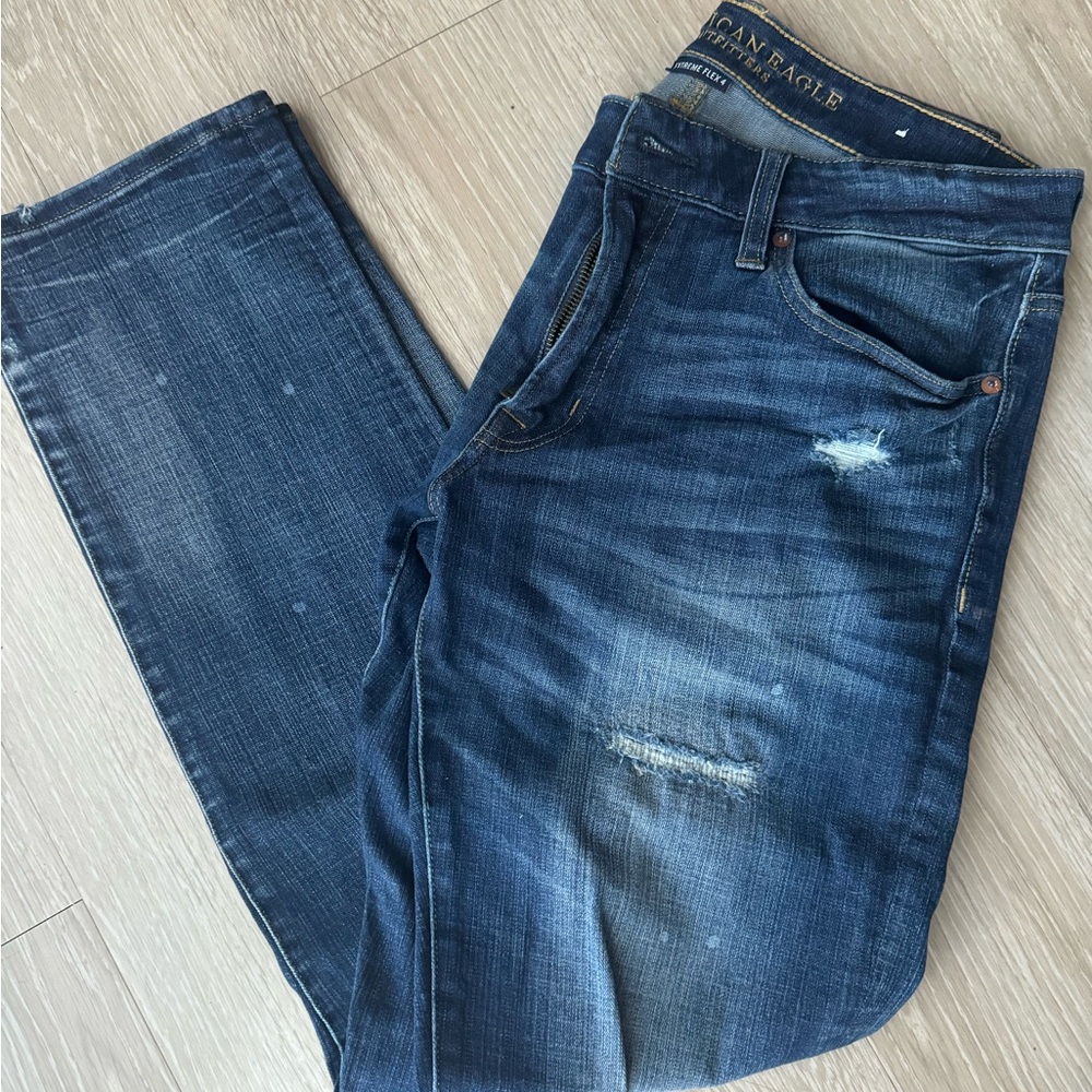 American Eagle Slim Straight Jeans 34x34
